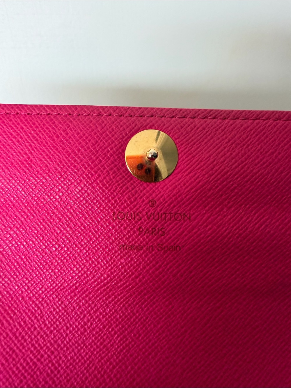 Louis Vuitton Brown Multicolor Monogram Continental Wallet interior pink - Picture 5 of 13